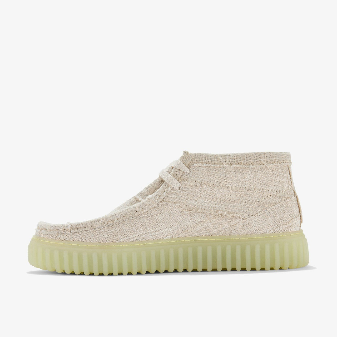 Torhill Hallow Off White Textile | Clarks Sale
