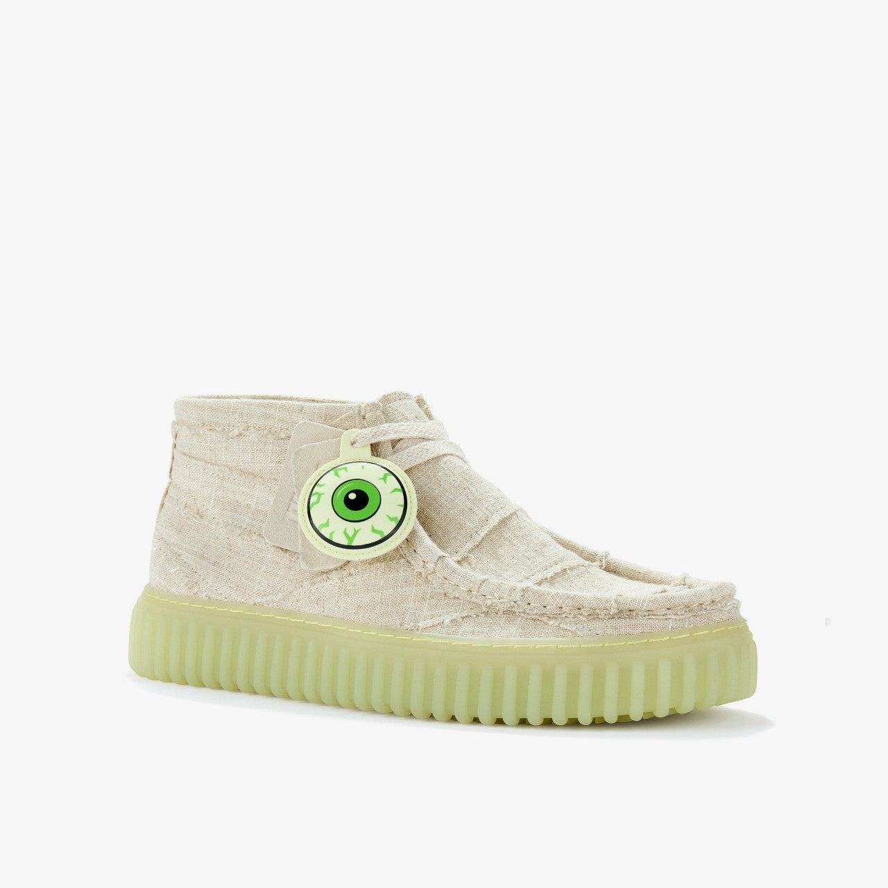 Torhill Hallow Off White Textile | Clarks Sale