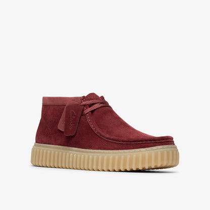 Torhill Hi Wine Suede | Clarks outlet