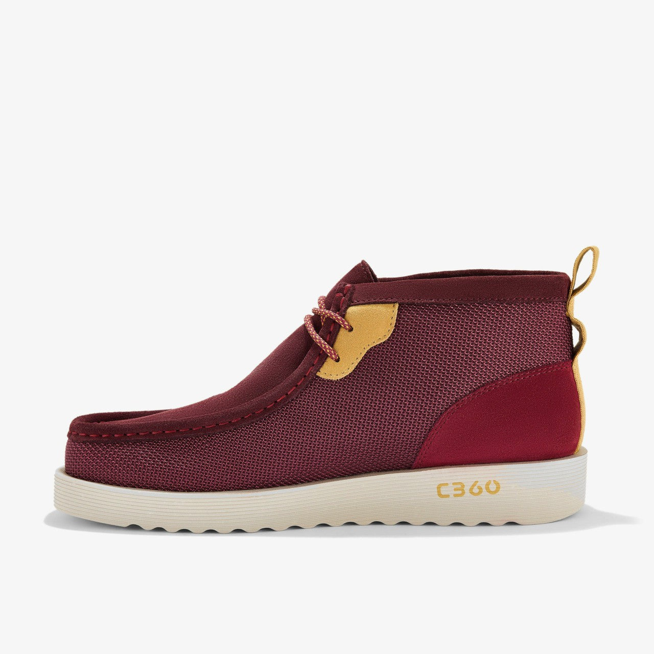 Wallabee FTR2 Boot Burgundy Combination | Clarks online