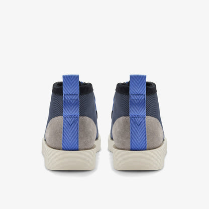 Wallabee FTR2 Boot Navy Combination | Clarks on Sale