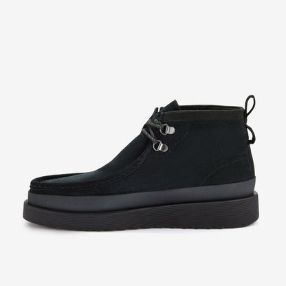 Wallabee FTR2 Hi Black Suede | Clarks Sale