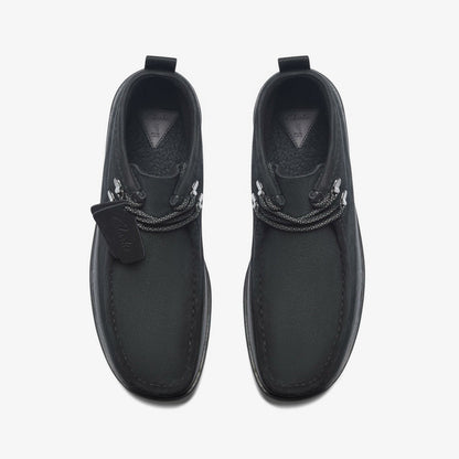 Wallabee FTR2 Hi Black Suede | Clarks Sale
