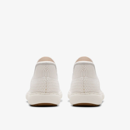 Nalle Step White Knit | Clarks outlet
