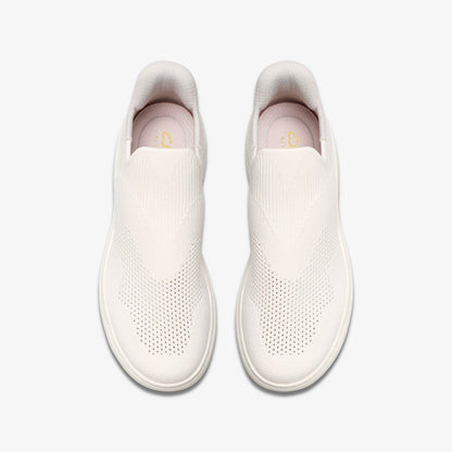 Nalle Step White Knit | Clarks outlet