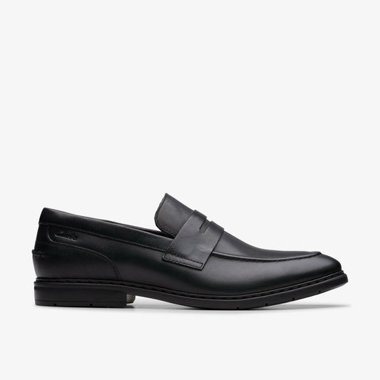 Banbury Lo Black Leather | Clarks outlet