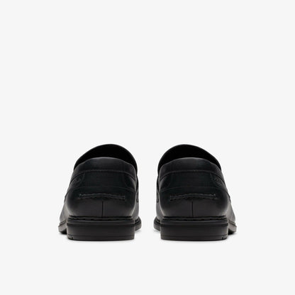 Banbury Lo Black Leather | Clarks outlet