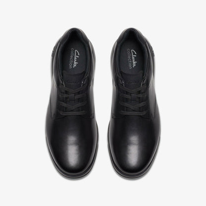 Lifton Lace Black Leather | Clarks discount