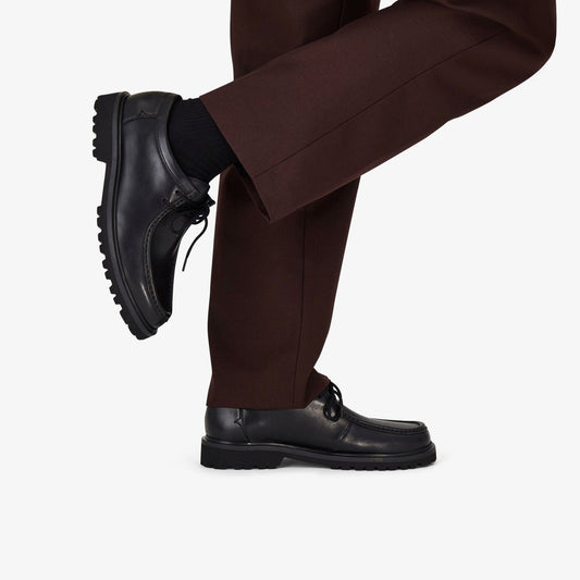 Berwick Seam Black Leather | Clarks for sale