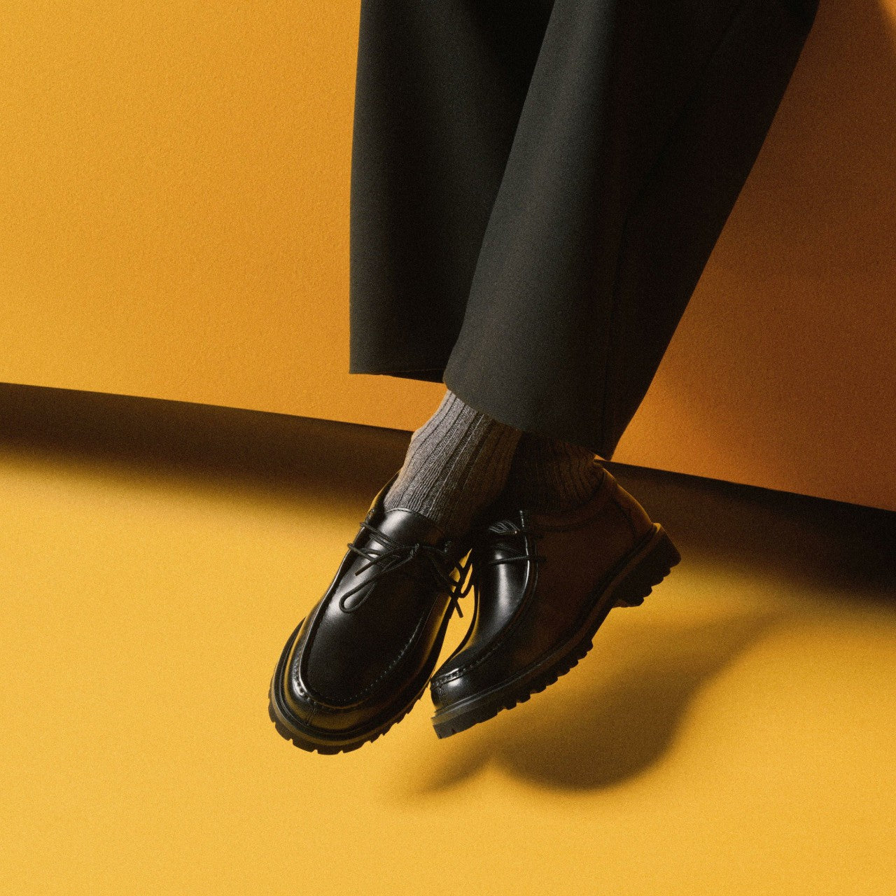 Berwick Seam Black Leather | Clarks for sale