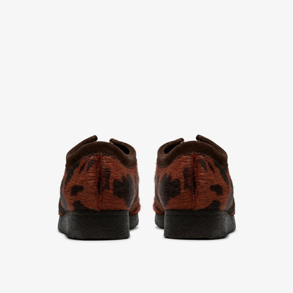 Wallabee Brown Cow Print | Clarks Sale