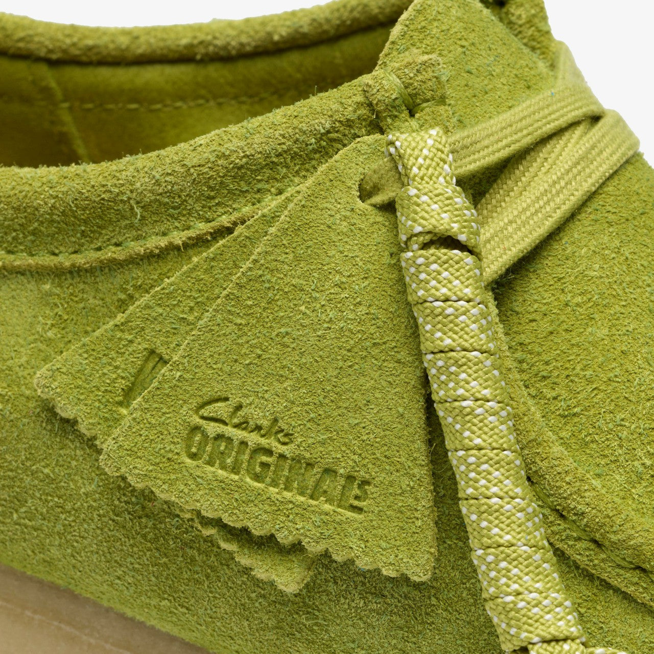 Wallabee Lime Suede | Clarks online