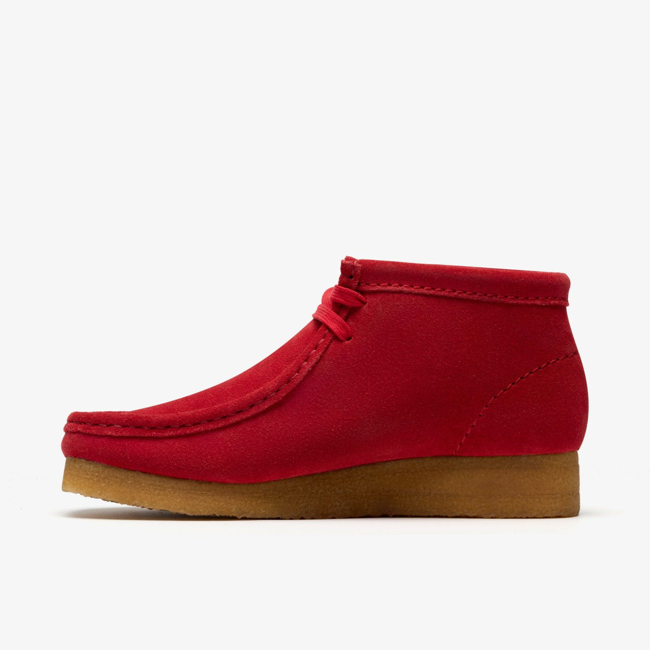Wallabee Boot Red Suede | Clarks discount