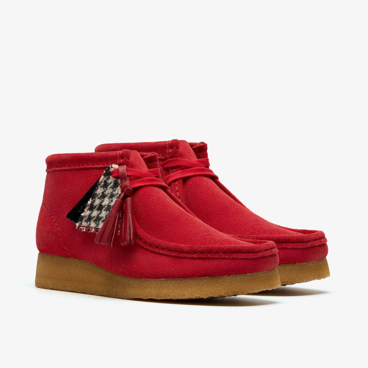 Wallabee Boot Red Suede | Clarks discount