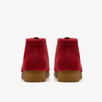 Wallabee Boot Red Suede | Clarks discount
