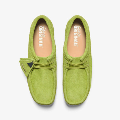 Wallabee Lime Suede | Clarks for sale