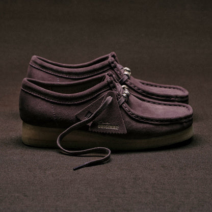 Wallabee Plum Suede | Clarks Sale