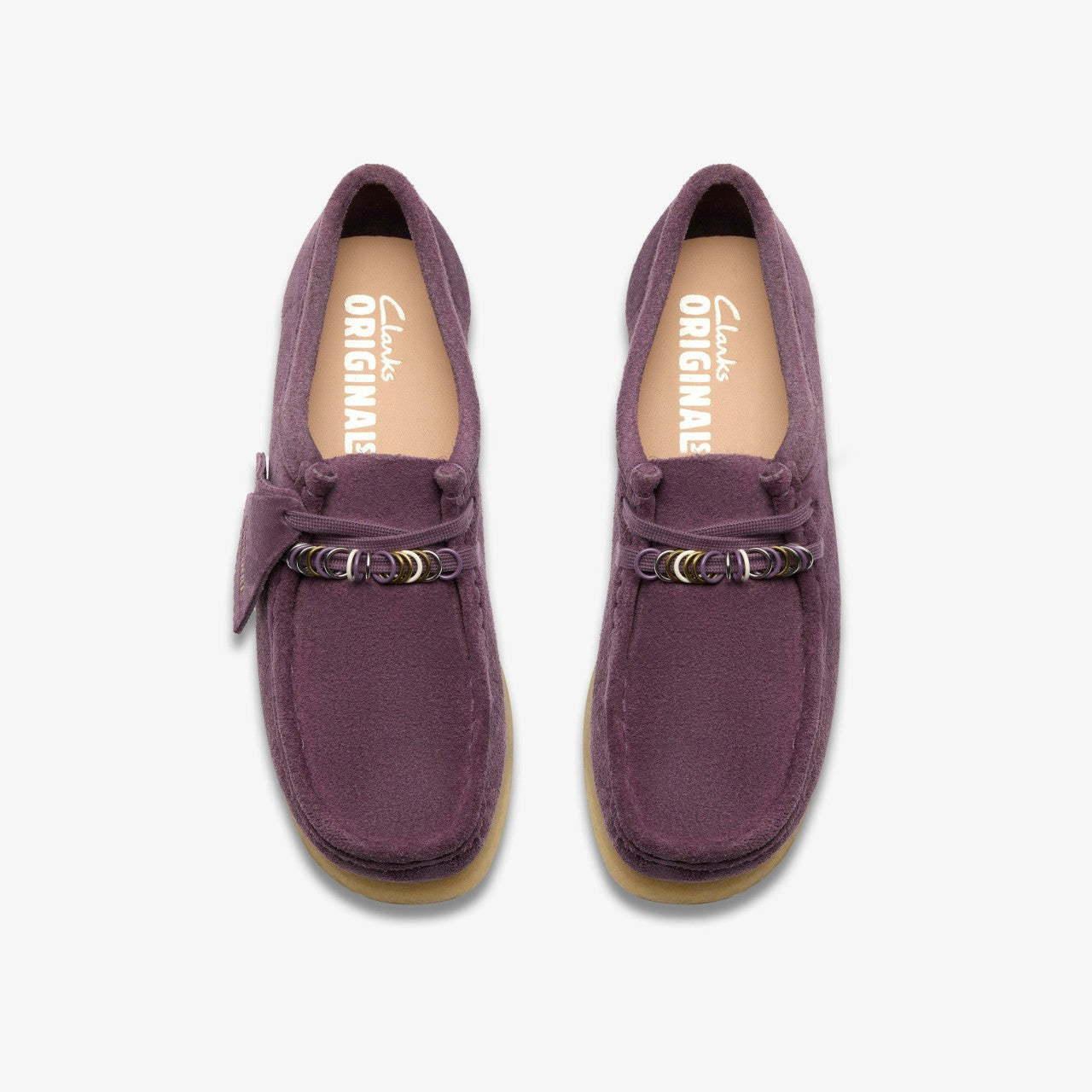 Wallabee Plum Suede | Clarks Sale