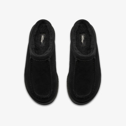 Meare Mule Black Suede Warmlined | Clarks online
