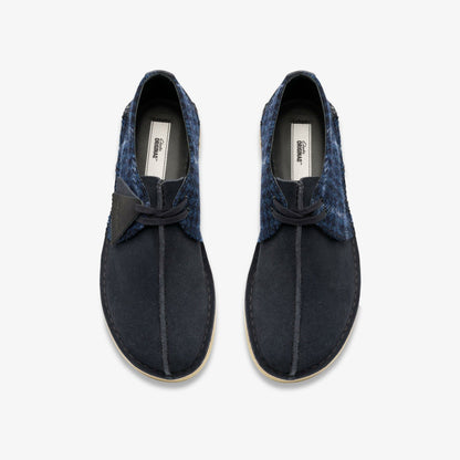 Desert Trek Navy Tweed Combination | Clarks on Sale