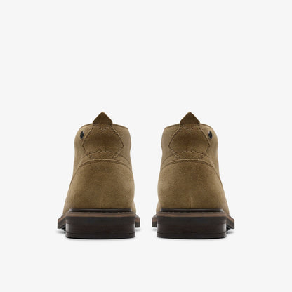 Newford Mid Dark Sand Suede | Clarks outlet