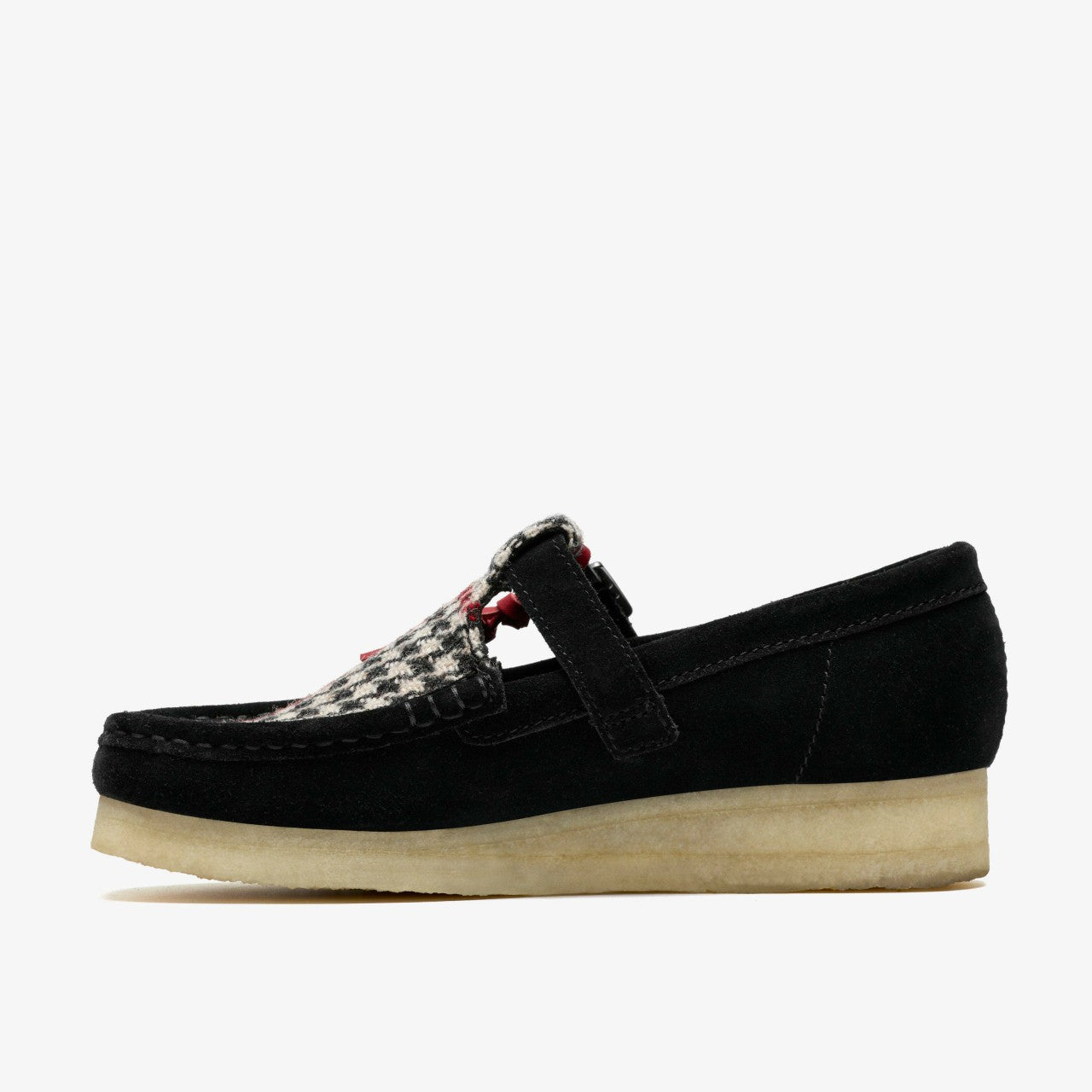 Wallabee T Bar Black Tweed Combination | Clarks outlet