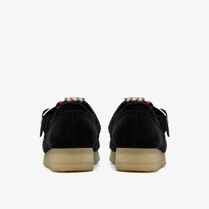 Wallabee T Bar Black Tweed Combination | Clarks outlet