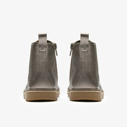 Joyful Sky Kid Pewter | Clarks on Sale