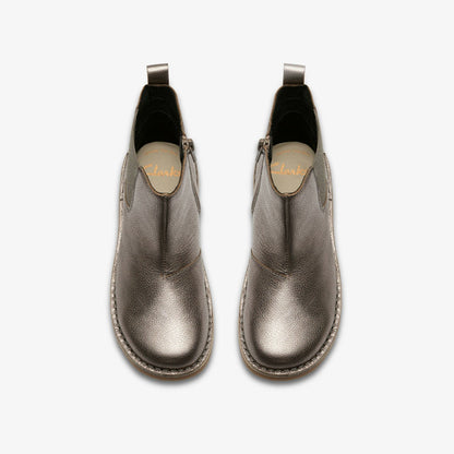 Joyful Sky Kid Pewter | Clarks on Sale