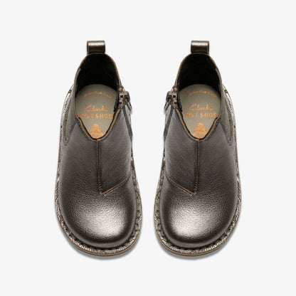 Joyful Sky Toddler Pewter | Clarks discount