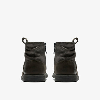 Oaklyn Top Toddler Pewter Suede | Clarks outlet