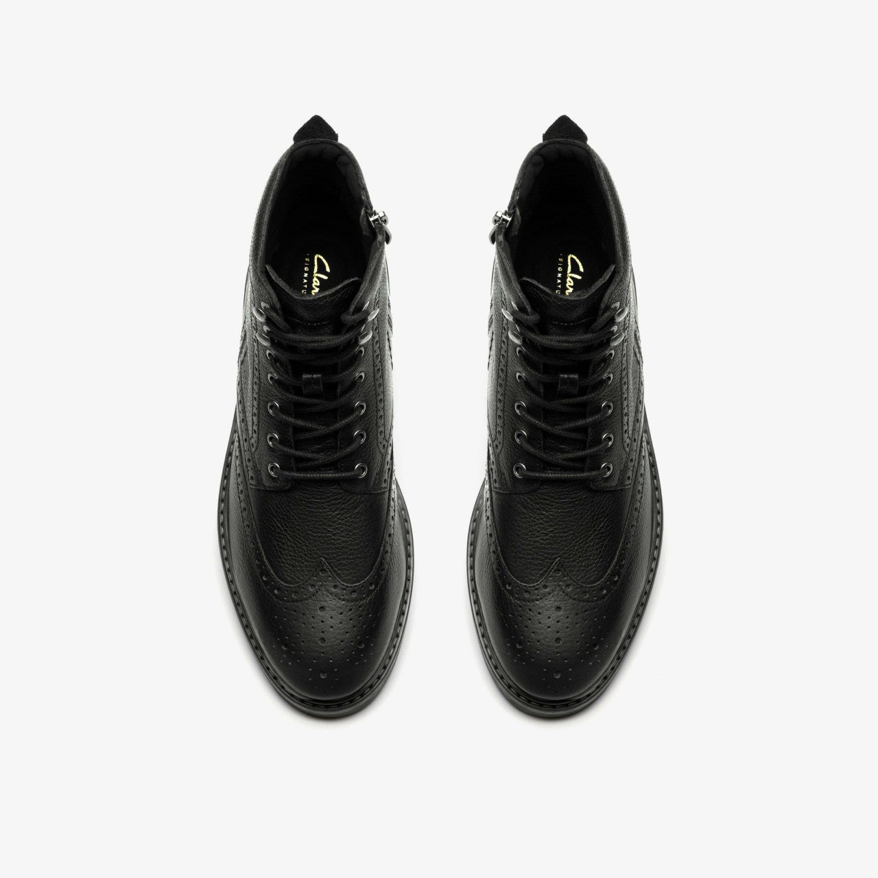 Newford Lace Boot Black Leather | Clarks outlet
