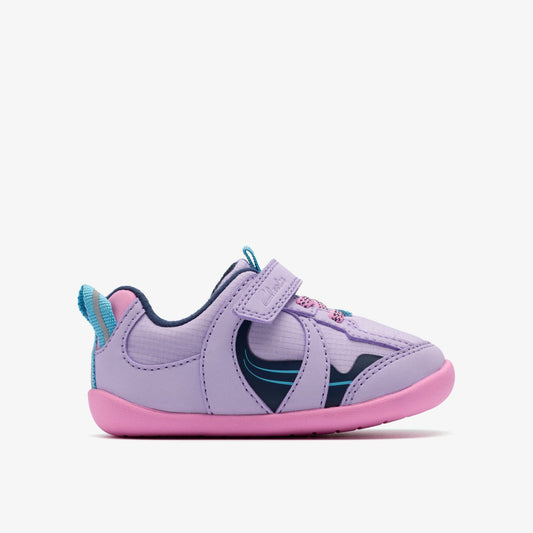 Roamer Hero Toddler Lilac Combination | Clarks Sale