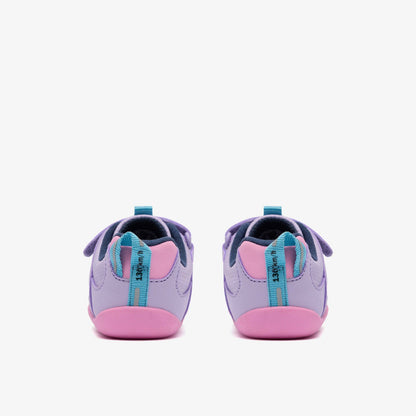 Roamer Hero Toddler Lilac Combination | Clarks Sale