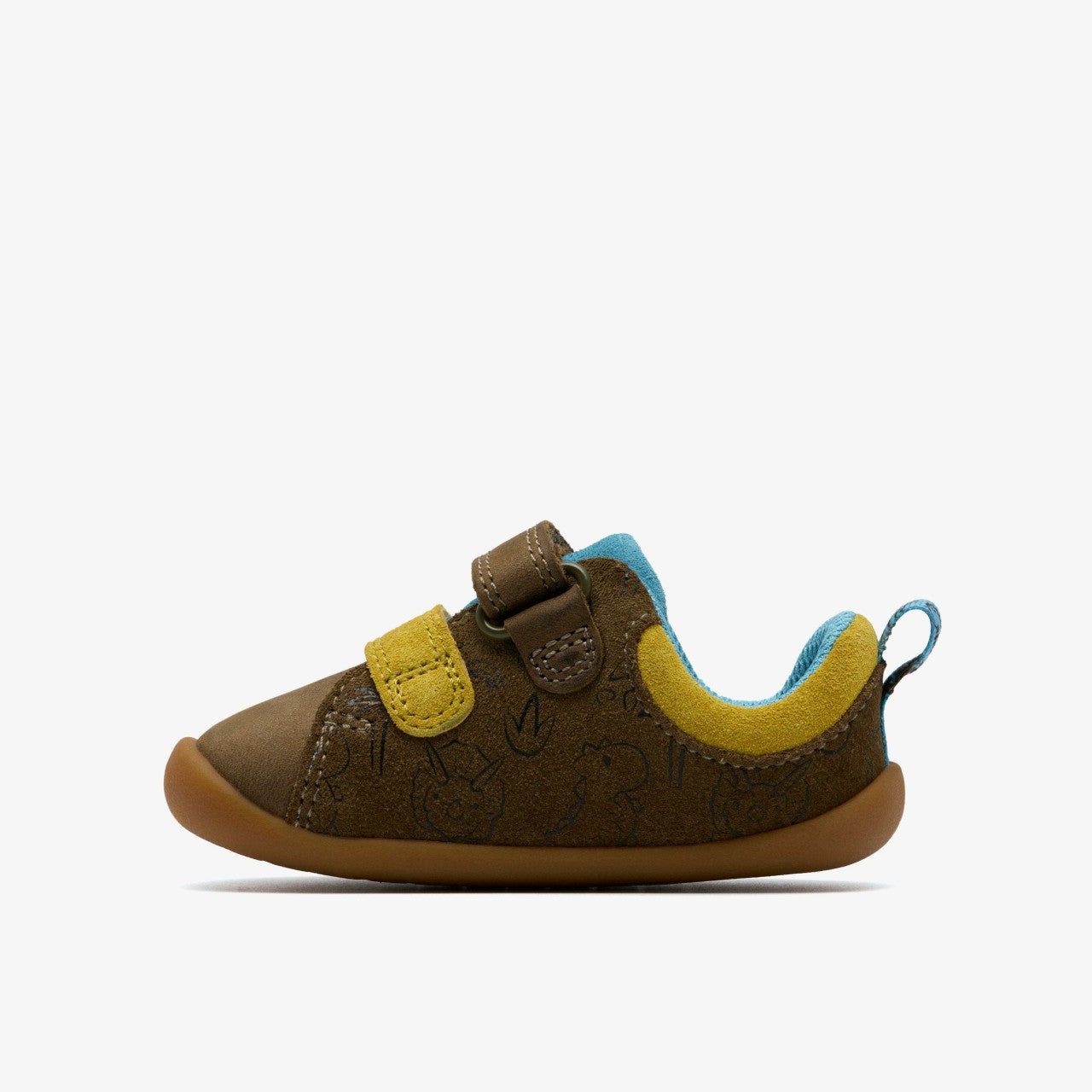Roamer Roar Toddler Dark Olive | Clarks for sale
