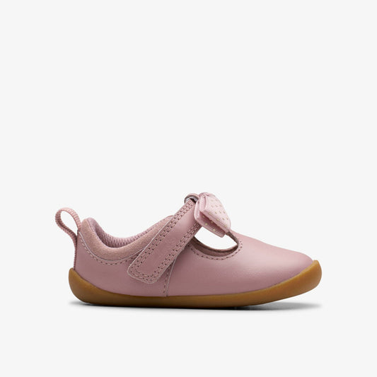 Roamer Trim Toddler Dusty Pink | Clarks for sale