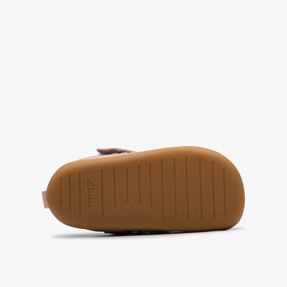 Roamer Trim Toddler Dusty Pink | Clarks for sale