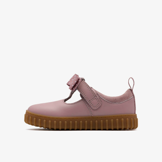 Cove Bow Toddler Dusty Pink | Clarks discount