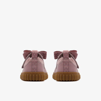 Cove Bow Toddler Dusty Pink | Clarks discount