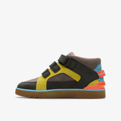 Oslo Play Kid Grey Combination | Clarks outlet