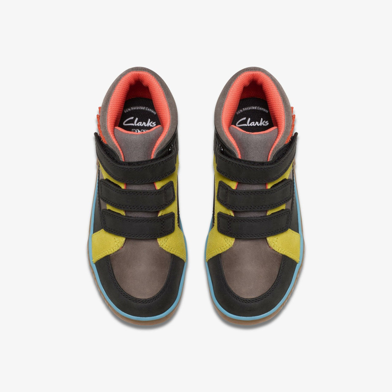 Oslo Play Kid Grey Combination | Clarks outlet