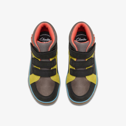 Oslo Play Kid Grey Combination | Clarks outlet