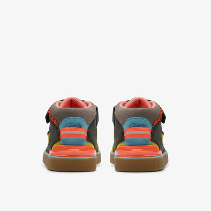 Oslo Play Toddler Grey Combination | Clarks for sale