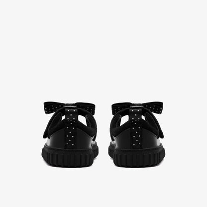 Cove Bow Toddler Black Patent | Clarks outlet