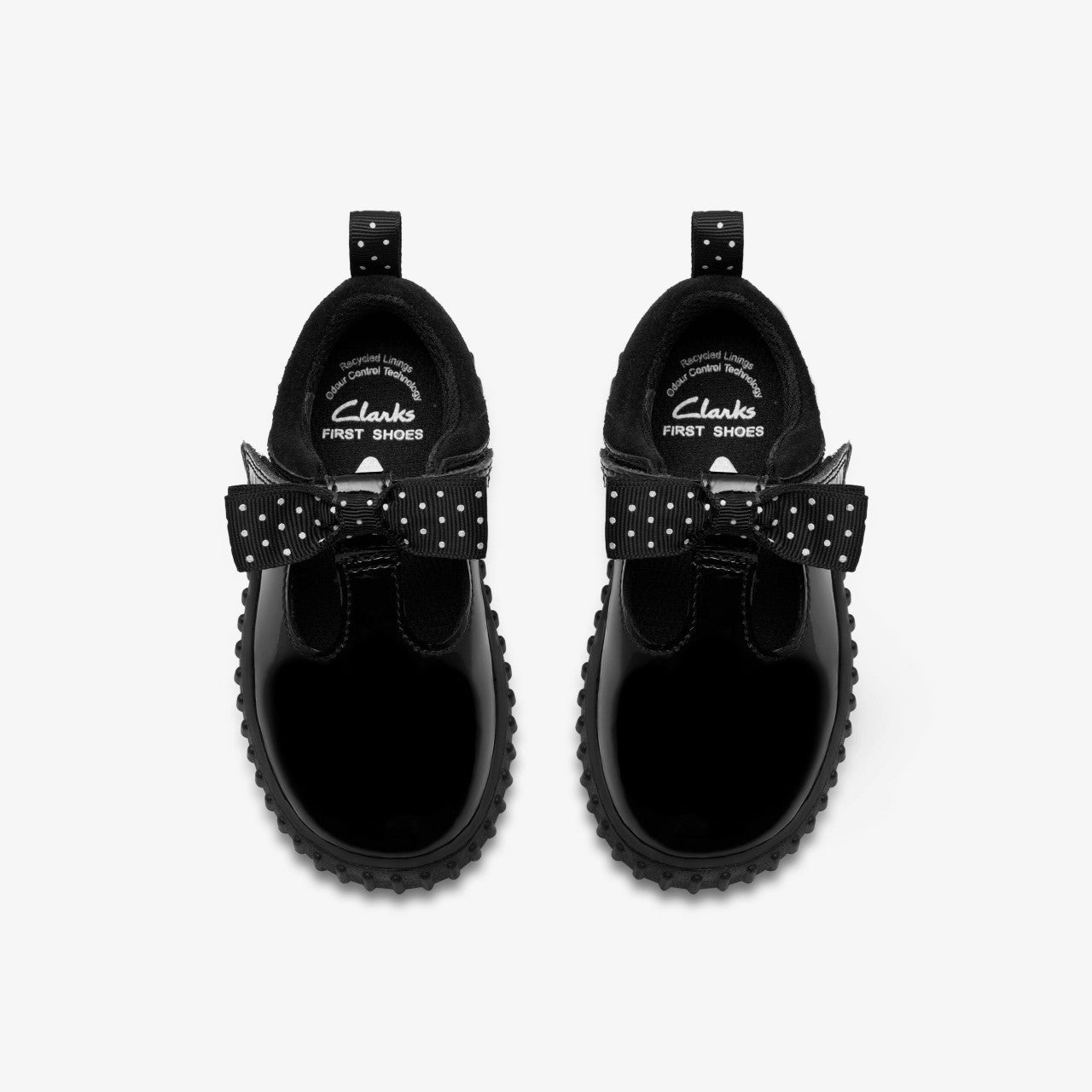 Cove Bow Toddler Black Patent | Clarks outlet