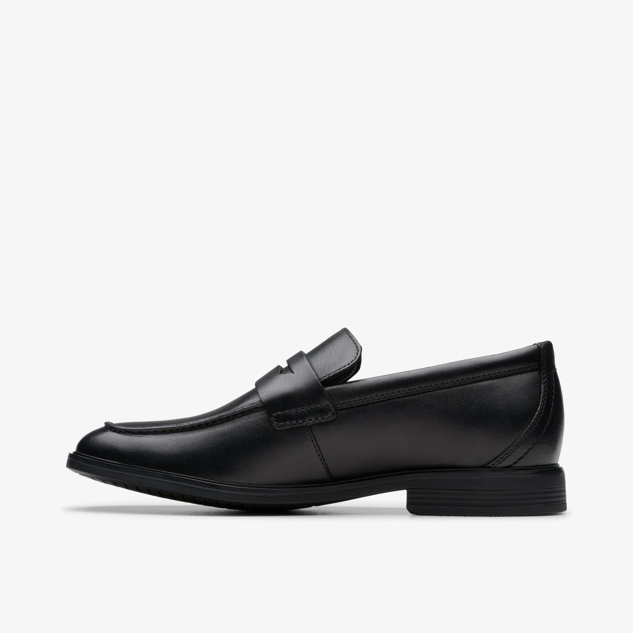 Jonwin Craft Youth Black Leather | Clarks on Sale