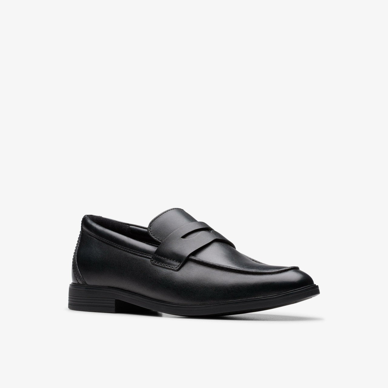 Jonwin Craft Youth Black Leather | Clarks on Sale