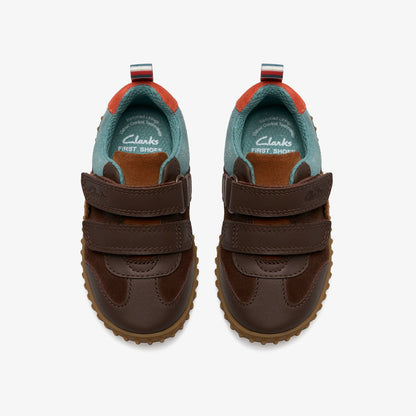 Cove Den Toddler Chestnut | Clarks outlet