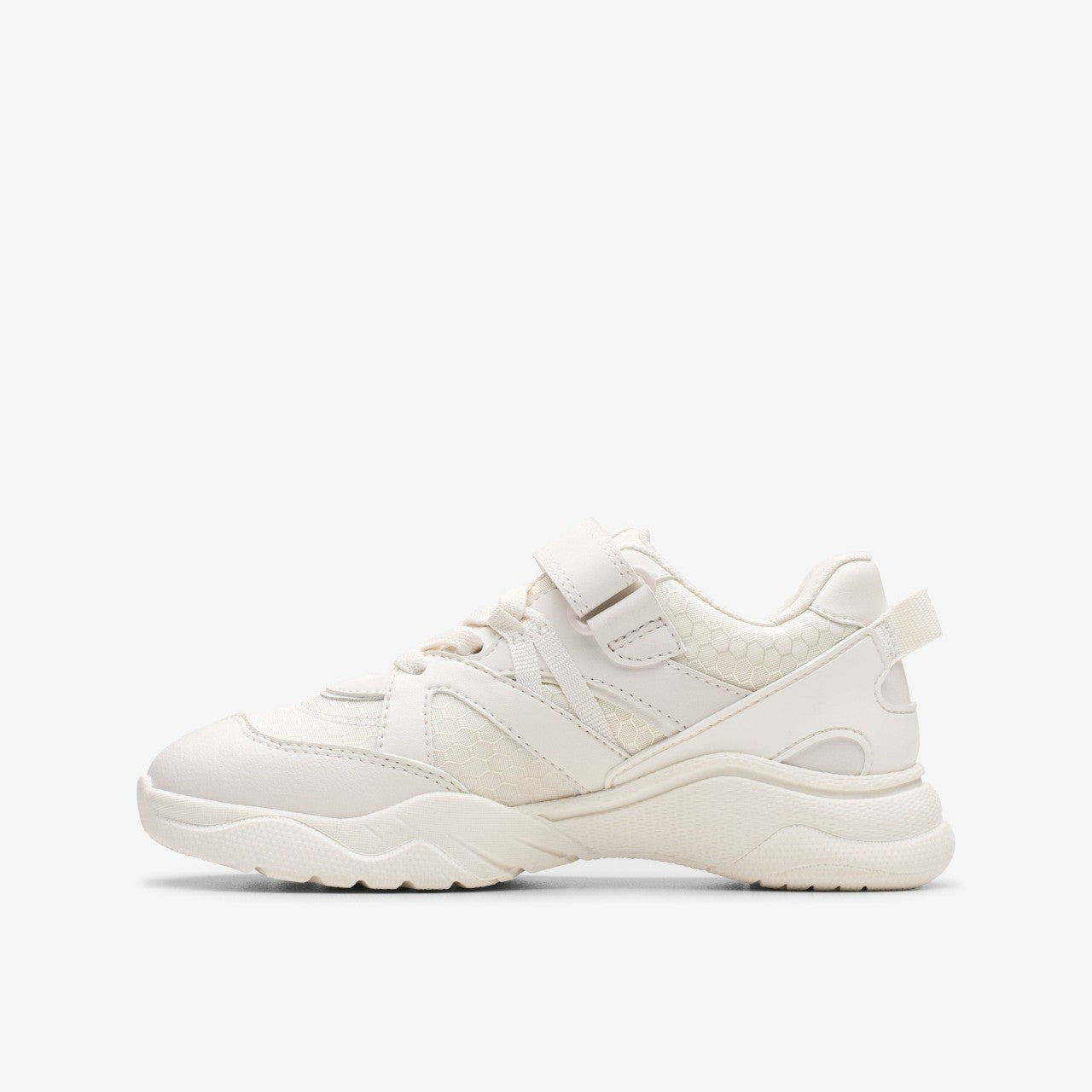 Feather Pace Kid White | Clarks discount
