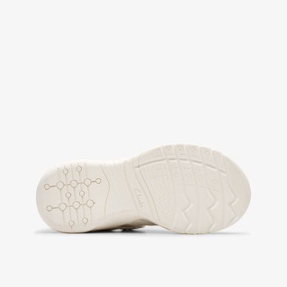 Feather Pace Kid White | Clarks discount